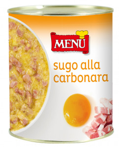 Sugo alla Carbonara - Carbonara Sauce Tin 830 g nt. wt.
