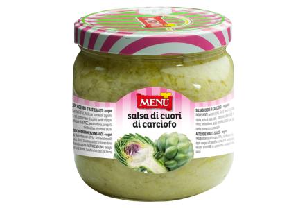 Salsa di cuori di carciofo Vaso vetro 760 g pn.