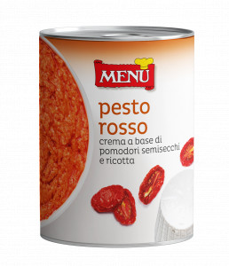 Pesto rosso (rotes Pesto) Dose, Nettogewicht 410 g