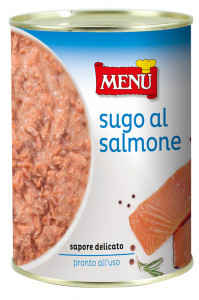 Sugo al Salmone (Sauce au saumon) Boîte 410 g poids net