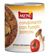 Condimento con funghi porcini
