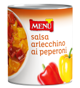 Salsa Arlecchino ai peperoni (Salsa arlequín de pimientos)