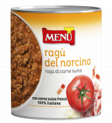 Ragù del Norcino (Fleischsauce nach Art des Schweinemetzgers)