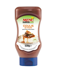 Coulis di fichi (Fig Coulis) Top Down squeeze bottle 530 g nt. wt.