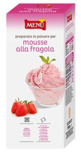 Mousse alla fragola (Mousse à la fraise) Sachet 750 g poids net