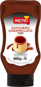 Zucchero caramellato - Caramel Sugar Top-down squeeze bottle 650 g nt. wt.