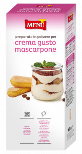 Preparato in polvere per crema gusto mascarpone Busta in film poliaccoppiato 1000 g pn.
