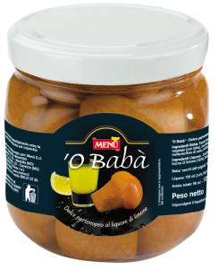 ’O Babà Tarro de cristal de 800 g p. n.