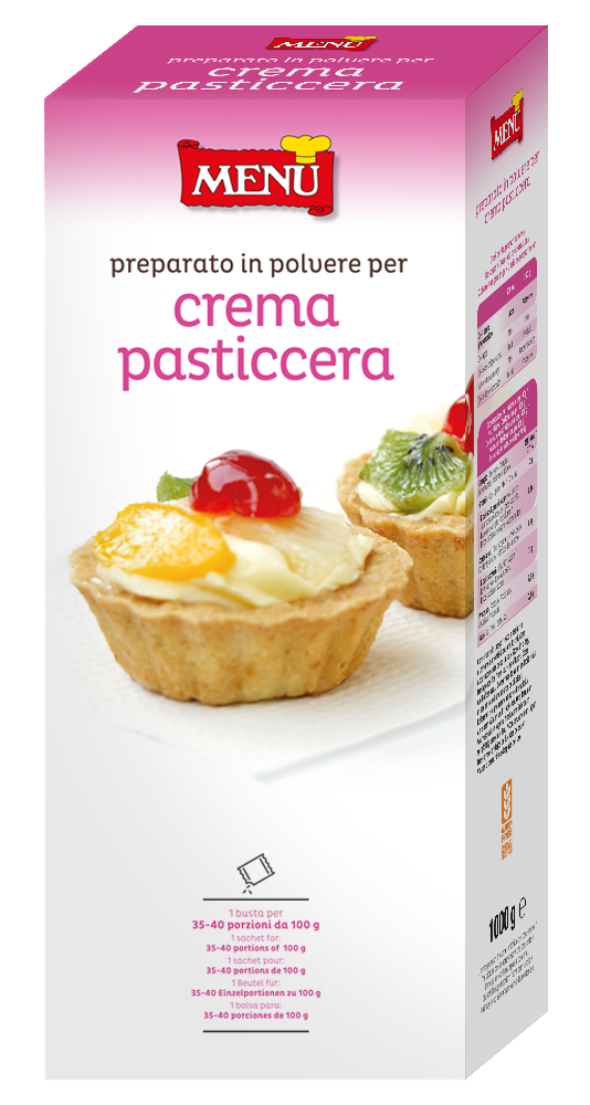 Crema pasticcera Busta in film poliaccoppiato 1000 g pn.