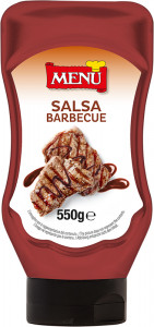 Salsa barbecue (Barbecuesauce) Top-Down-Flasche, Nettogewicht 550 g
