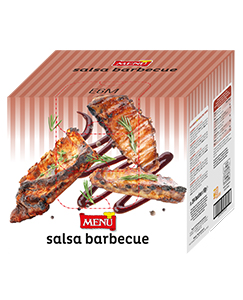 Salsa barbecue – Barbecue sauce Single serving packet 10 g nt. wt.