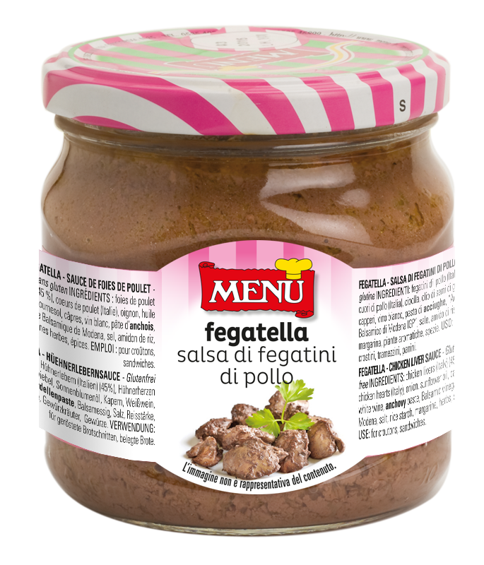 Fegatella - Fegatella Liver spread Glass jar 400 g nt. wt.