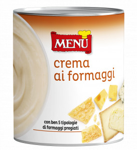 Crema ai formaggi (Crema de quesos) Lata de 820 g p. n.