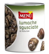 Lumache sgusciate al naturale - Snails preserved naturally