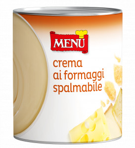 Crema ai formaggi spalmabile (Crema de quesos para untar) Lata de 820 g p. n.