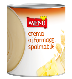 Crema ai formaggi spalmabile (Streichfähige Käsecreme) Dose, Nettogewicht 820 g
