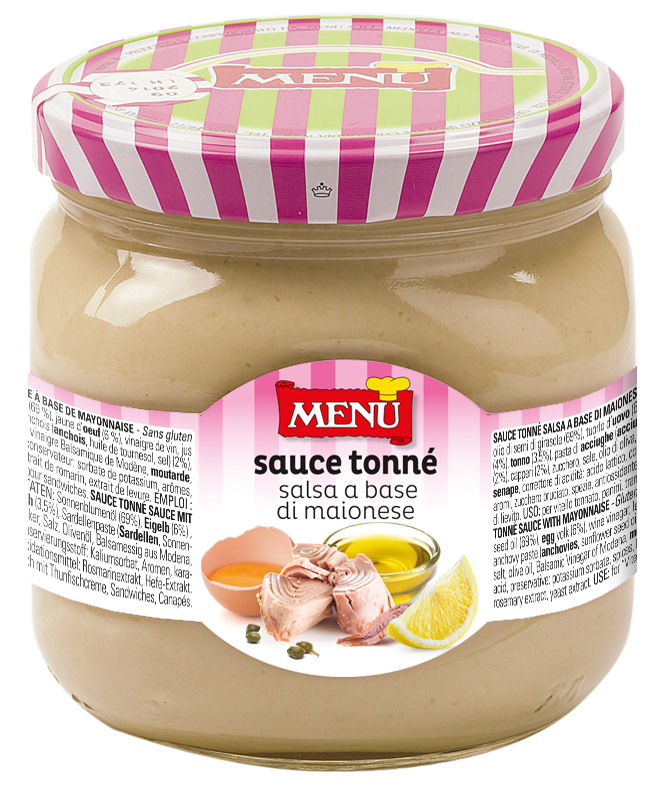 Sauce tonné - Tuna Spread Glass jar 750 g nt. wt.