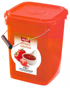 Tomato ketchup (Tomatenketchup) Eimer, Nettogewicht 6000 g