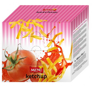Tomato ketchup (Tomatenketchup) Einzelpackung, Nettogewicht 20 g