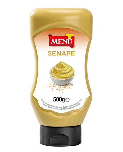 Senape (Senf) Nettogewicht 520 g - Top-Down-Flasche