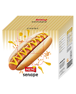 Senape - Mustard Single serving packet 10 g nt. wt.