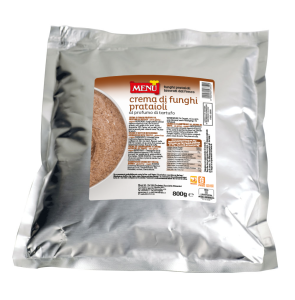 Crema di funghi prataioli al profumo di tartufo (Crema de champiñones al aroma de trufa) Bolsa 800 g