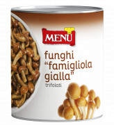 Famigliola gialla trifolati - Yellow Family mushrooms with garlic, oil and parsley