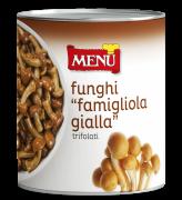 Funghi Famigliola gialla trifolati (Gedünstete Gemeine Stockschwämmchen)