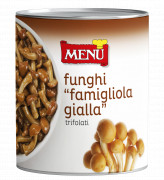 Famigliola gialla trifolati (Pholiotes changeantes sautées à l'ail et au persil)