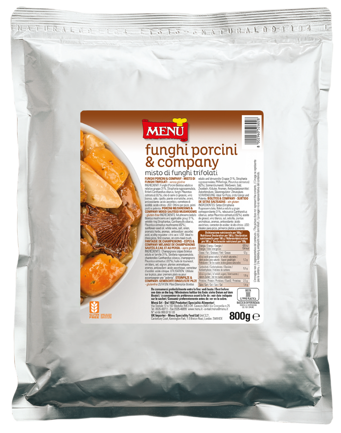 Funghi Porcini & Company - Porcini Mushrooms & Company Bag 800 g nt. wt.