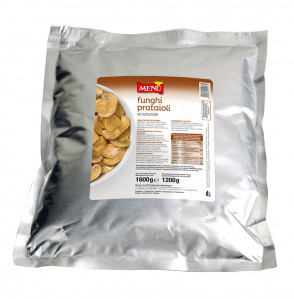 Funghi prataioli al Naturale Busta 1600 g pn.