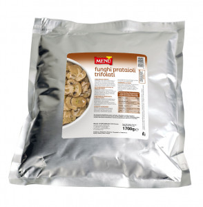 Funghi prataioli Trifolati Busta 1700 g pn.