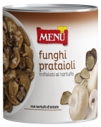 Funghi prataioli trifolati al tartufo