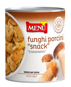 Funghi Porcini Snack „Boschetto“ (Steinpilze-Snack) Dose, Nettogewicht 800 g