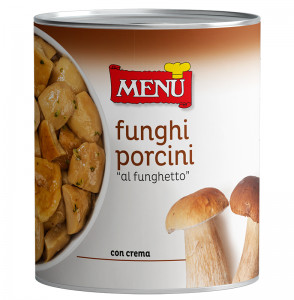 Funghi Porcini «al Funghetto» (Boletus) Lata de 810 g p. n.