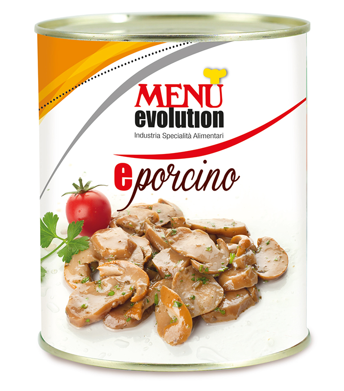 Èporcino Tin 730 g nt. wt.