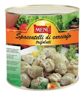 Spaccatelli di carciofi trifolati (Alcachofas en trozos salteadas) Lata de 2500 g p. n.