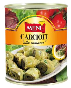 Carciofi alla romana – Roman-Style Artichokes Tin 800 g nt. wt.