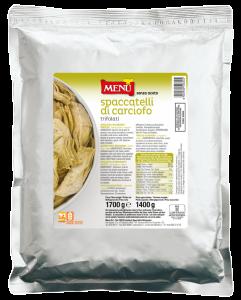 Spaccatelli di carciofo trifolati - Artichoke Quarters prepared in oil with garlic and parsley Bag. 1700 g nt. wt.