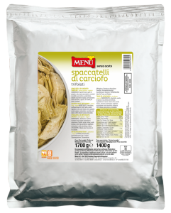 Spaccatelli di carciofo trifolati Busta. 1700 g pn.