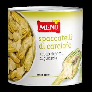 Spaccatelli carciofi in olio di semi di girasole Scat. 2500 g pn.