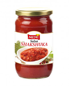 Salsa Shakshuka (Sauce Shakshuka) Pot en verre 660 g poids net