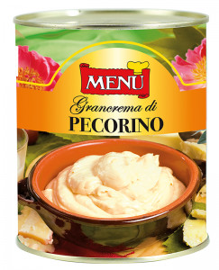 Grancrema di Pecorino - Grancrema cheese sauce with Pecorino Tin 820 g nt. wt.