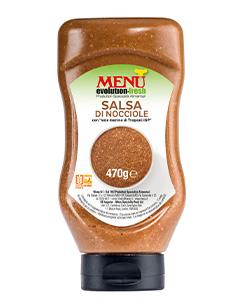 Salsa di nocciole Envase Top down de 470 g p. n.