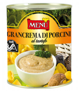 Grancrema di Porcini con tartufo (Grancrema de cèpes à la truffe) Boîte 800 g poids net