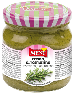 Crema di Rosmarino – Rosemary cream Glass jar 360 g nt. wt.