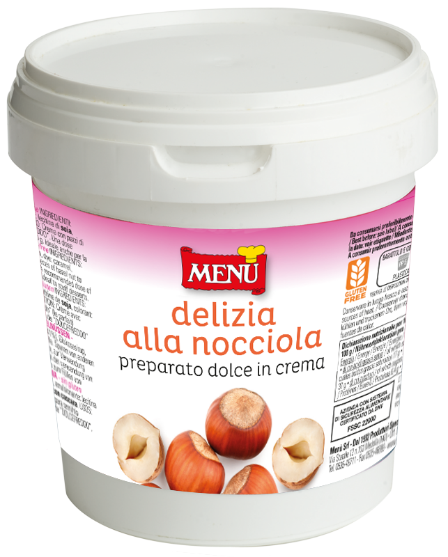 Delizia alla nocciola - Hazelnut Delizia Jar 750 g nt. wt.