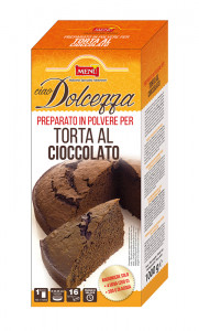Preparato in polvere per TORTA AL CIOCCOLATO (Preparado en polvo para bizcocho de chocolate) Bolsa de aluminio de 1000 g p. n.