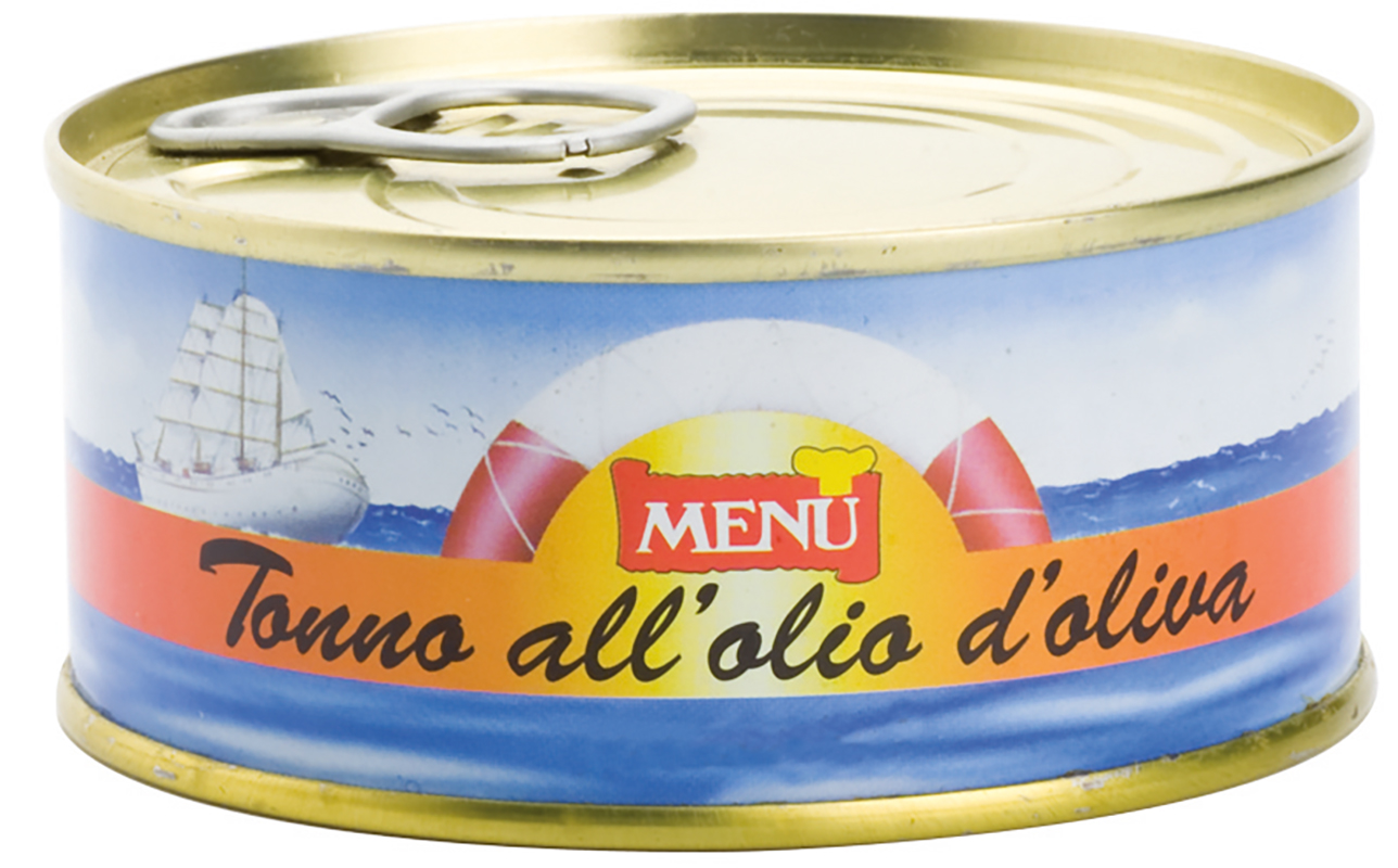 Tonno Skipjack in olio di girasole (Atún en aceite de girasol) Lata de 80 g p. n. Escurrido 52 g