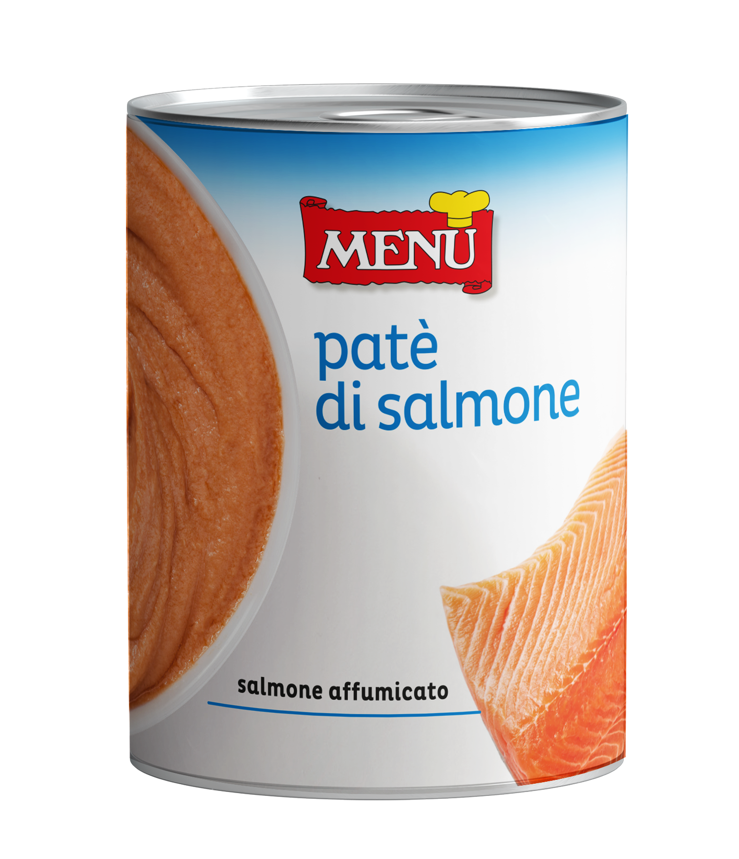 Paté di salmone - Salmon pâté Tin 400 g nt. wt.